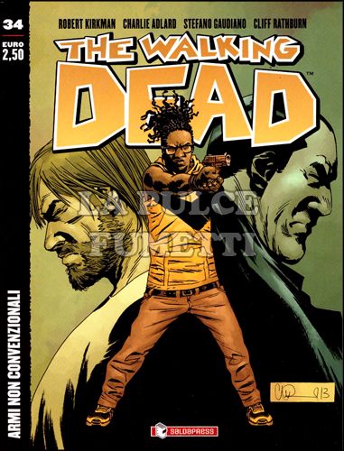 WALKING DEAD EDICOLA # 34: ARMI NON CONVENZIONALI - COVER A - PISTOLA